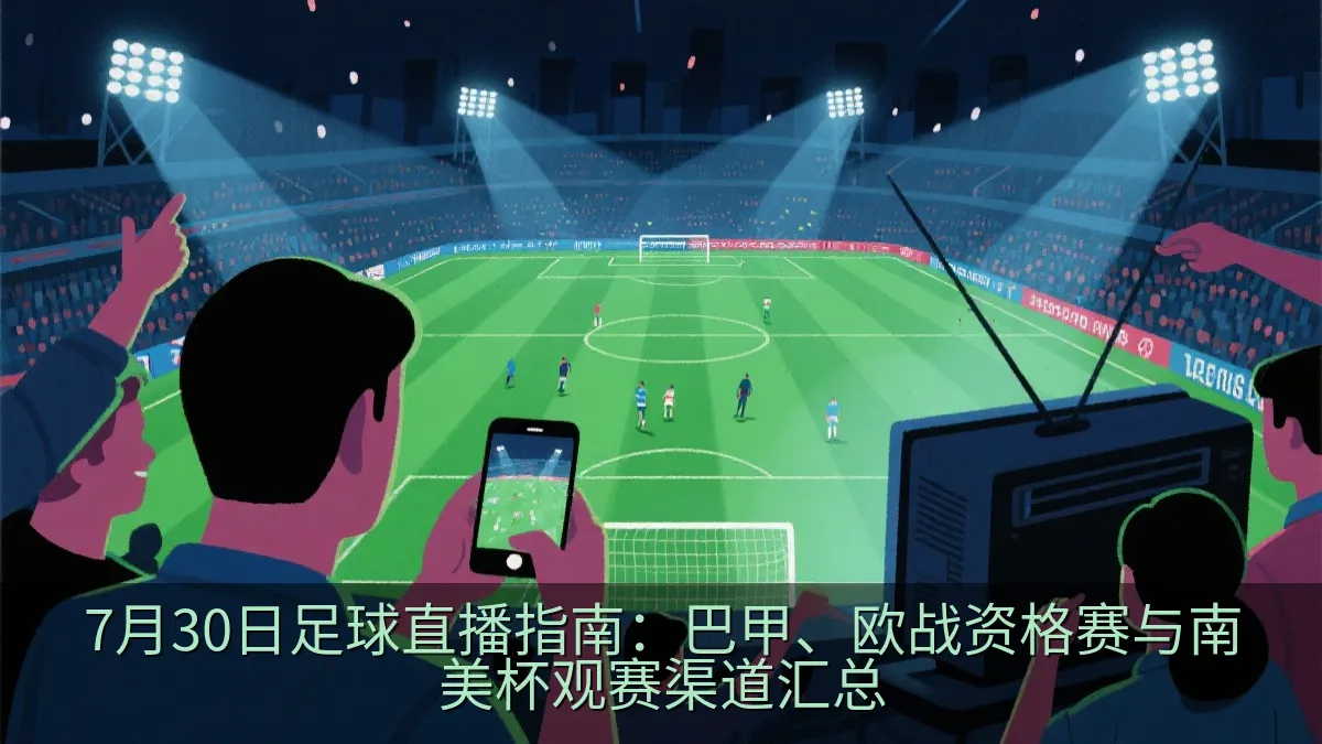 球迷通过电视和网络观看足球直播
